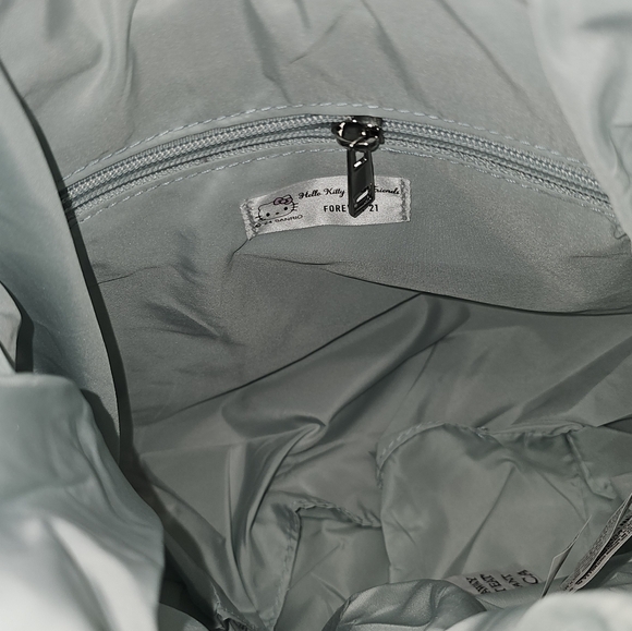 Cinnamoroll Faux Shearling Tote Bag Sanrio Hello Kitty Kawaii Y2K Travel Bag - Picture 5 of 10